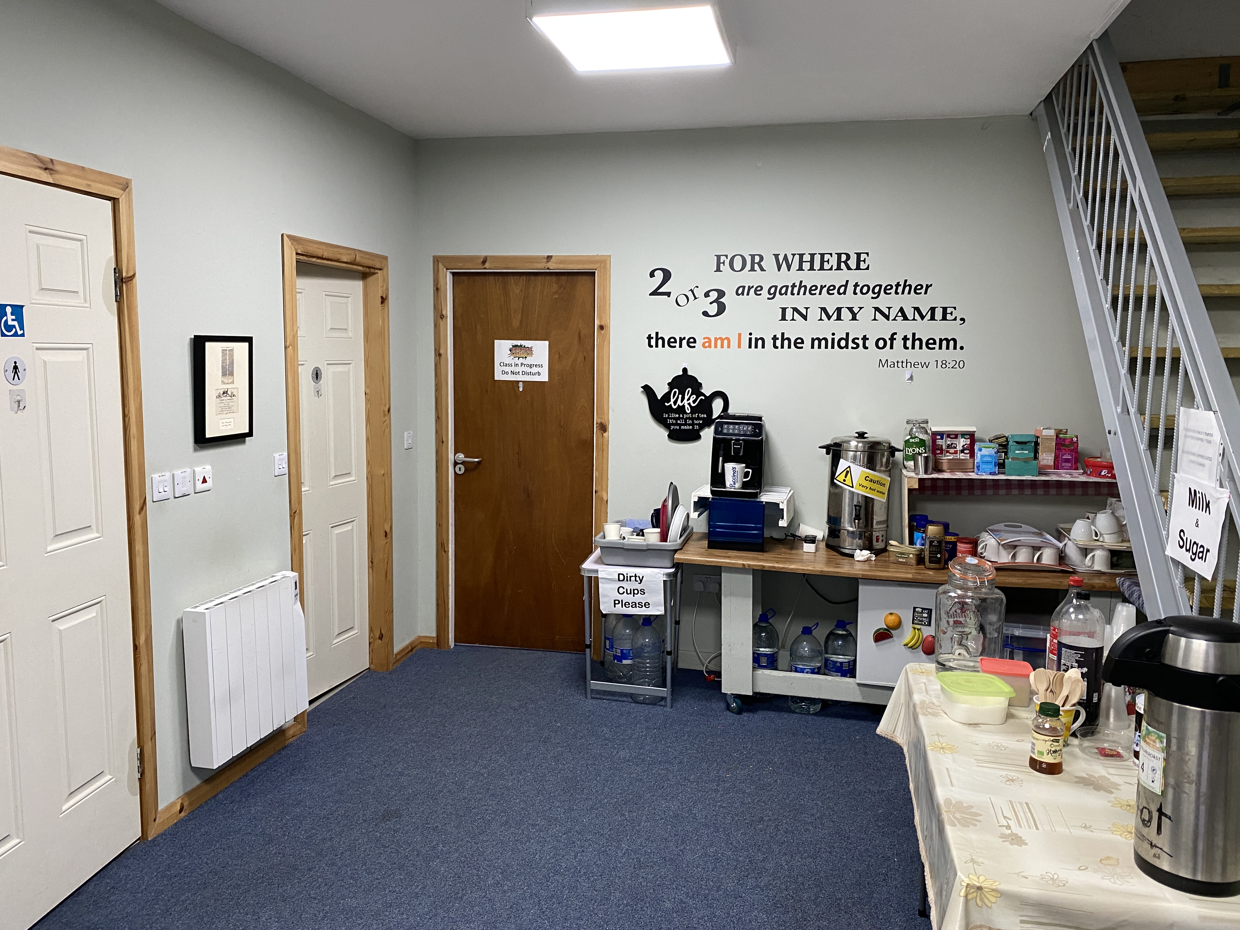 Coffee Hub area